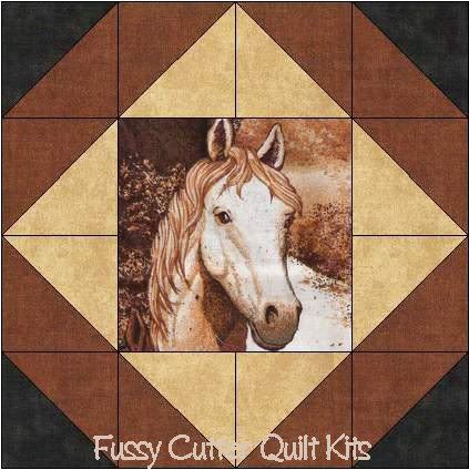 Southwestern Wild Horses Stallions Colts Fabric Easy Pre-Cut Quilt Blocks Top Kit Southwestern Wild Horses Stallions Colts Fabric Easy Pre-Cut Quilt Blocks Top Kit