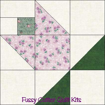 Flower Buds Pattern Grab Bag Fabric Easy Pre-Cut Quilt Top Kit Flower Buds Pattern Grab Bag Fabric Easy Pre-Cut Quilt Top Kit