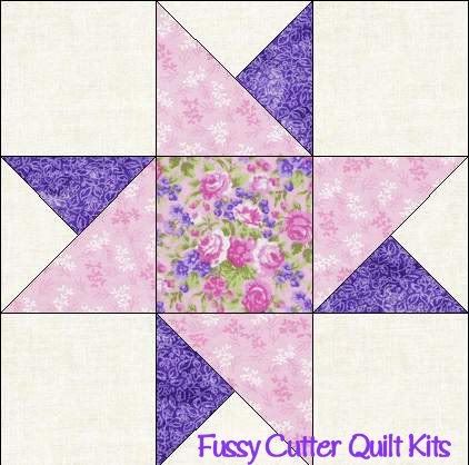 Scrappy Fabric Friendship Star Easy To Make Pre-Cut Quilt Blocks Top Kit Scrappy Fabric Friendship Star Easy To Make Pre-Cut Quilt Blocks Top Kit