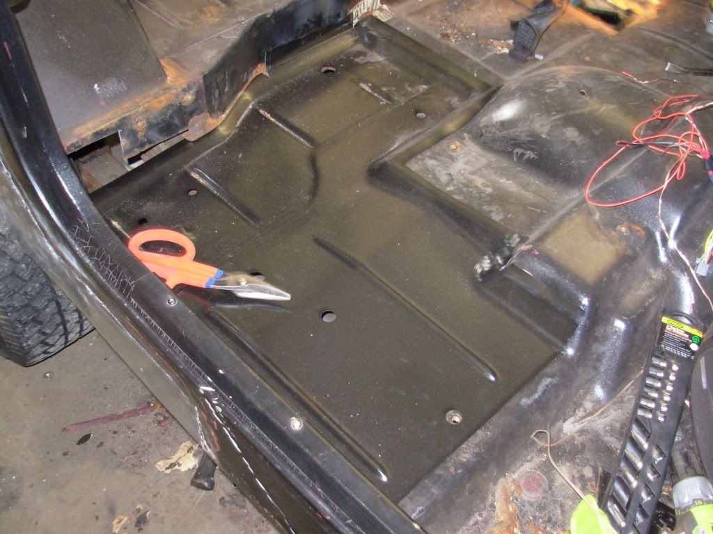 Replacement floor pans jeep yj #5