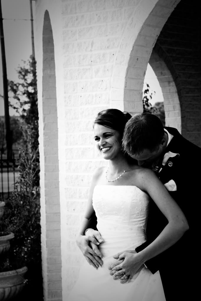 Bride and Groom Kiss 1