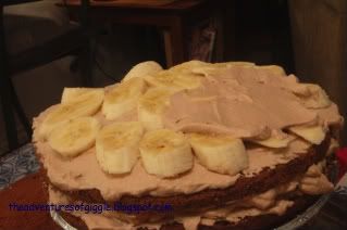 Banana Chocolate Cake