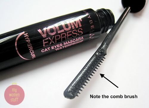 Maybelline Cat Eyes Mascara with comb