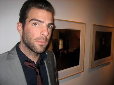 Zachary Quinto (aka the new Mr. Spock) finds the exhibit an eyebrow raising experience
