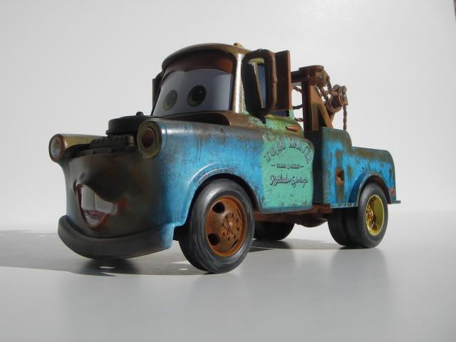 mater diecast car