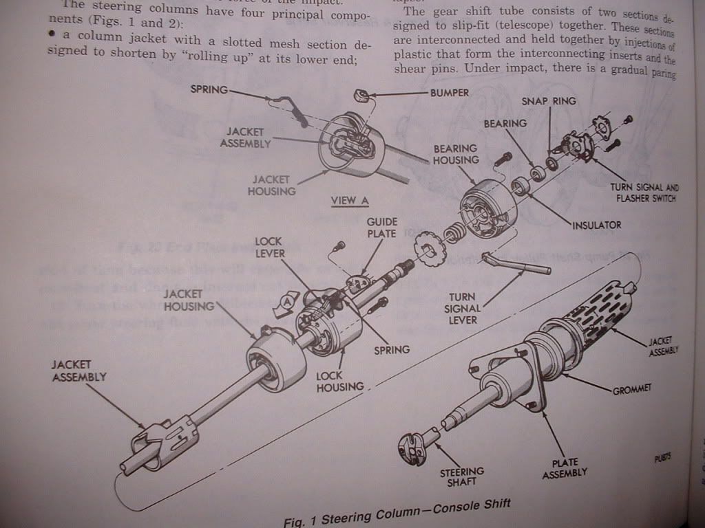 1989 steering column.... how do I put it back together? - Dodge Ram