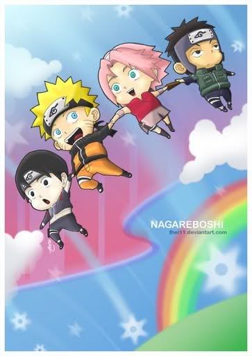 NAGAREBOSHI_by_thei11.jpg Team Yamato, Sai, Naruto Uzumaki, Sakura Haruno image by Carlos_Reiven