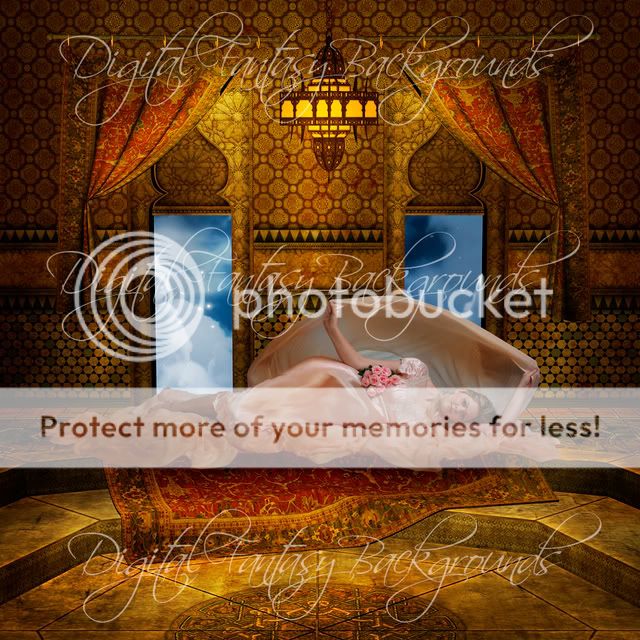 Arabian Dream Digital Photography Backdrop Backgrounds