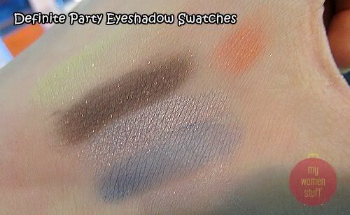 Definite Party eyeshadows