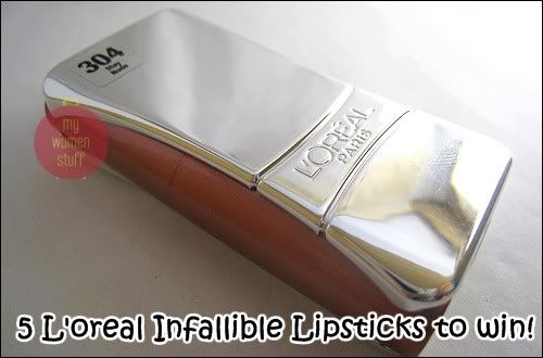 L'oreal Infallible lipstick