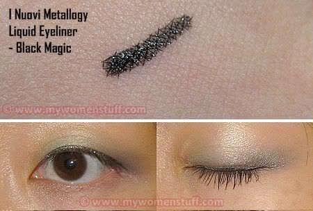 I Nuovi Metallogy Eyeliner swatches