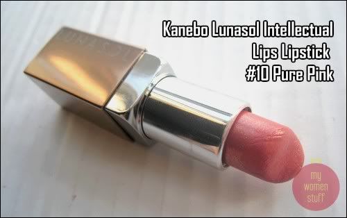 Lunasol Pure Pink lipstick