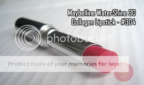 Maybelline Water Shine 3D Collagen lipstick #304