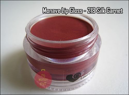 Monave Lip gloss Silk Garnet