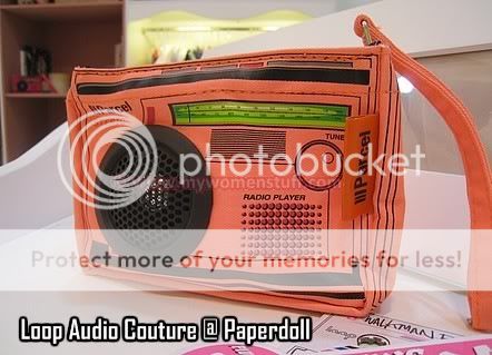 Loop Audio Couture bags At Paperdoll