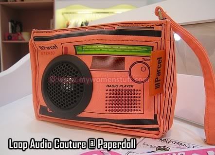 Loop Audio Couture bags At Paperdoll