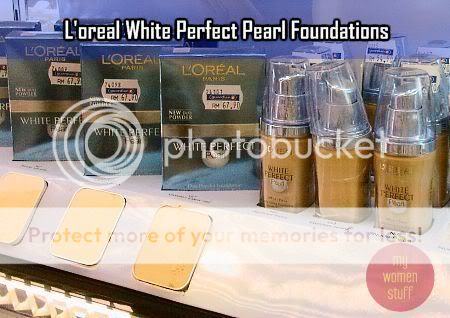 L'oreal White Perfect Pearl foundation