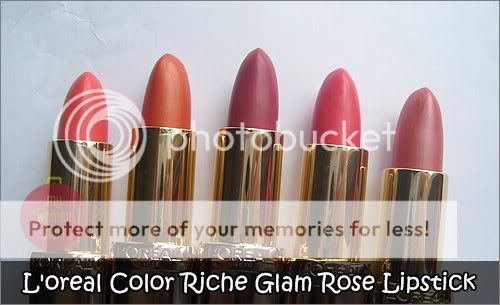 L'oreal Glam Rose Color Riche