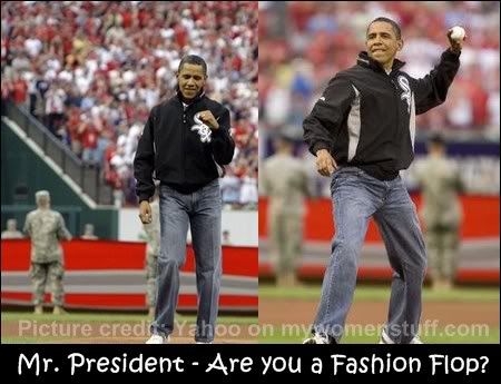 Obama and his jeans