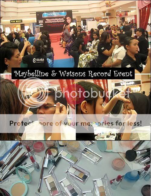 Maybelline Malaysia book of records