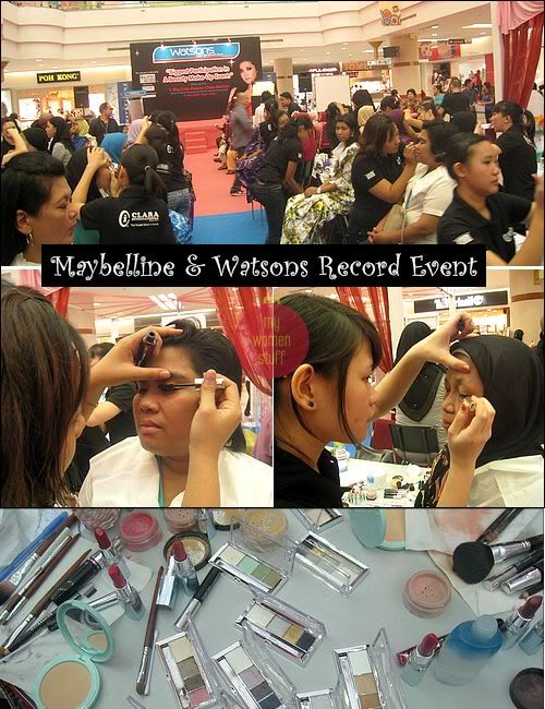 Maybelline Malaysia book of records