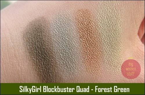 Silkygirl Forest Green Quad