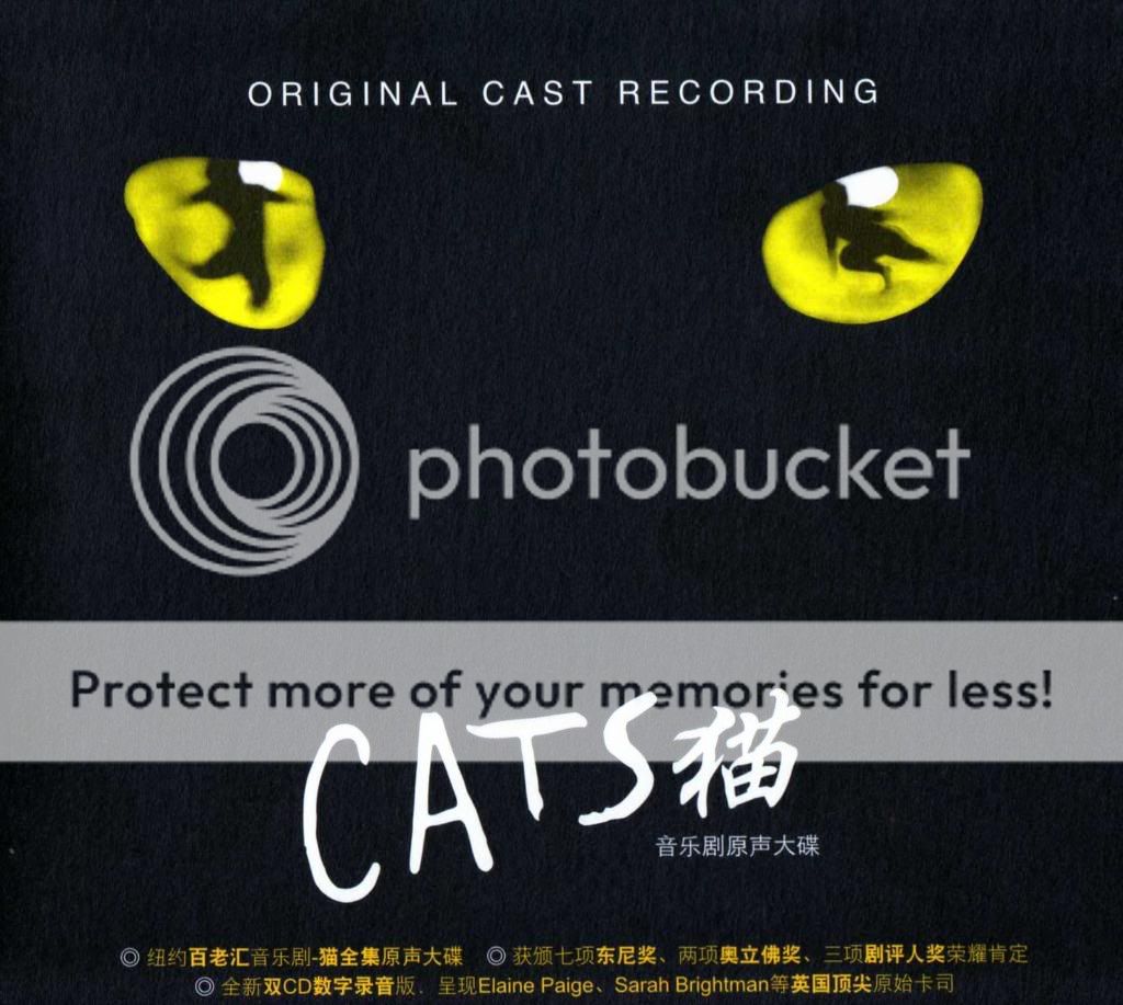 纽约百老汇经典音乐剧cats猫原声大碟超经典