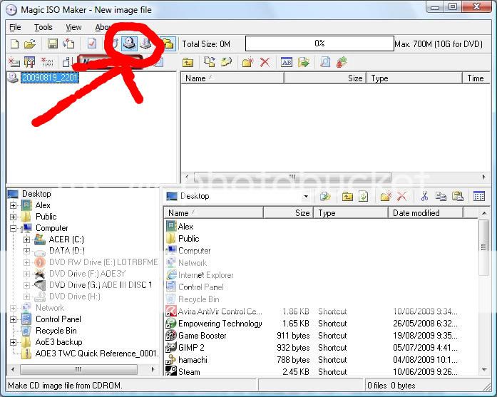 Magiciso maker with virtual drive 5.4 build 255 : uncapar