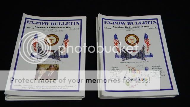 65) lot ex pow bulletin magazine war prisoners  