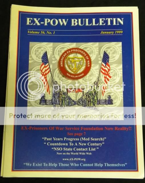 65) lot ex pow bulletin magazine war prisoners  