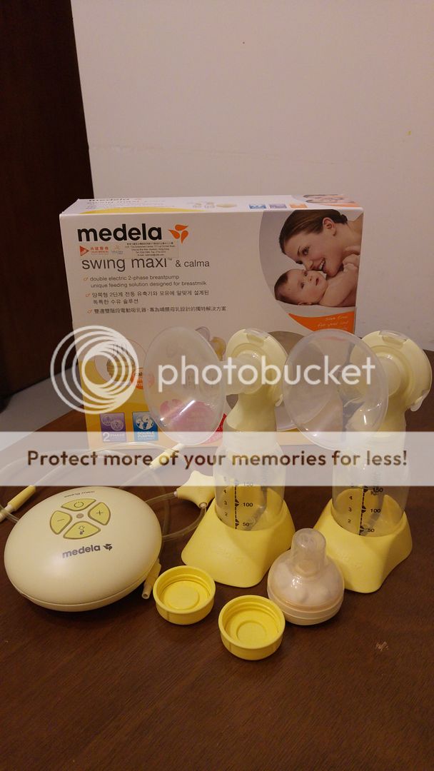 medela swing maxi 电动奶泵双泵 (送多款赠品) - 二手市场 - baby